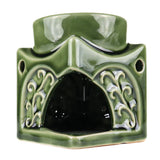 House of Buddha | Mørk Jade | Oliebrænder Til Æterisk Olie & Duftvoks