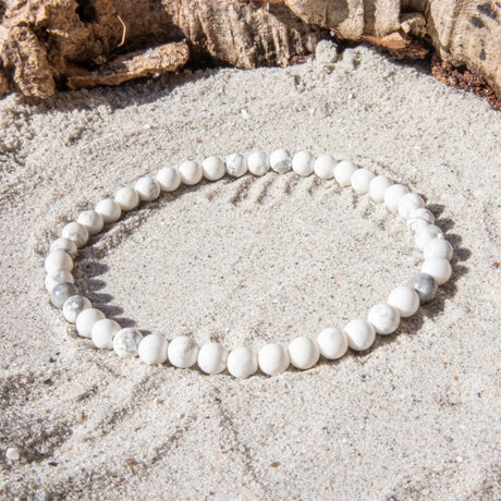 Howlit armbånd 4 mm