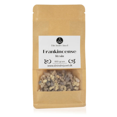 Frankincense resin i genlukningspose