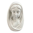 Hvid jomfru Maria figur