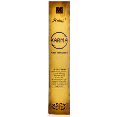 karma røgelsespinde fra Balaji