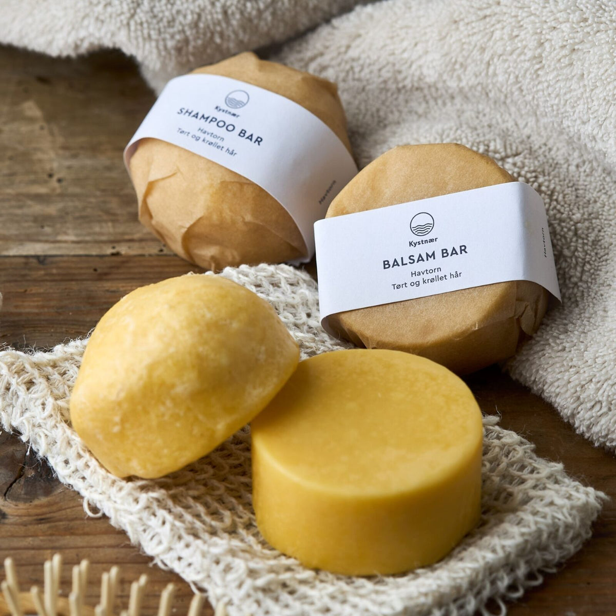 Kystnær Havtorn Shampoo Bar Packs