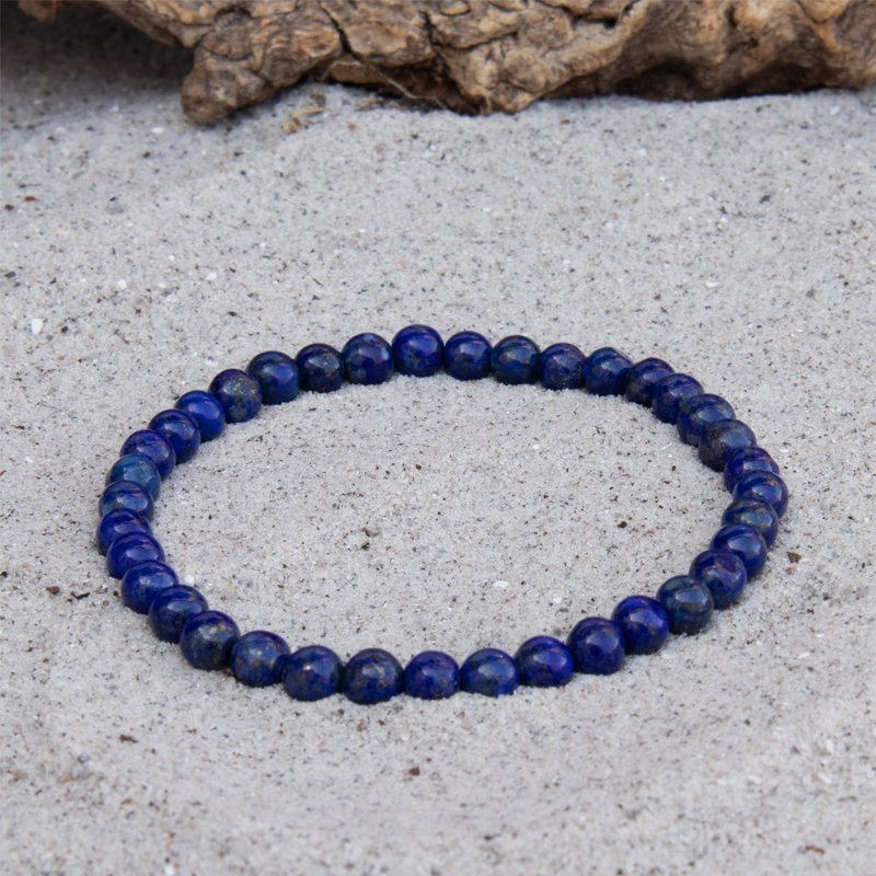 Lapis Lazuli | Armbånd | 4 mm. | 15 cm. | Til Børn