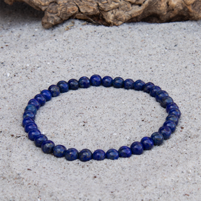 Lapis Lazuli | Armbånd | 4 mm. | 15 cm. | Til Børn