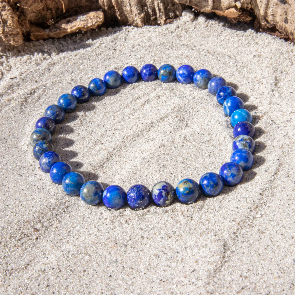 Lapis Lazuli armbånd 6 mm