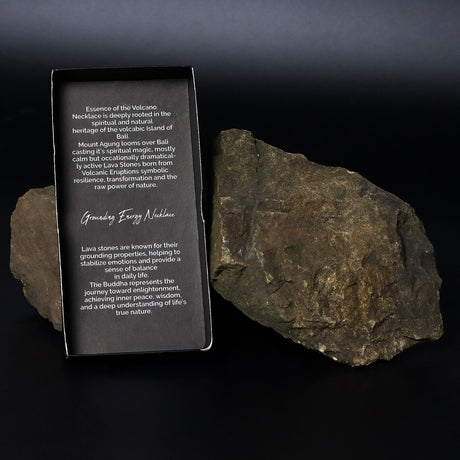 Lava Sten Mala Grounding Energy æske
