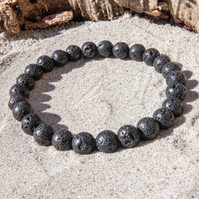 Lava armbånd 21 cm 8 mm