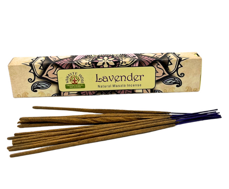 Lavendel røgelsespinde Namaste