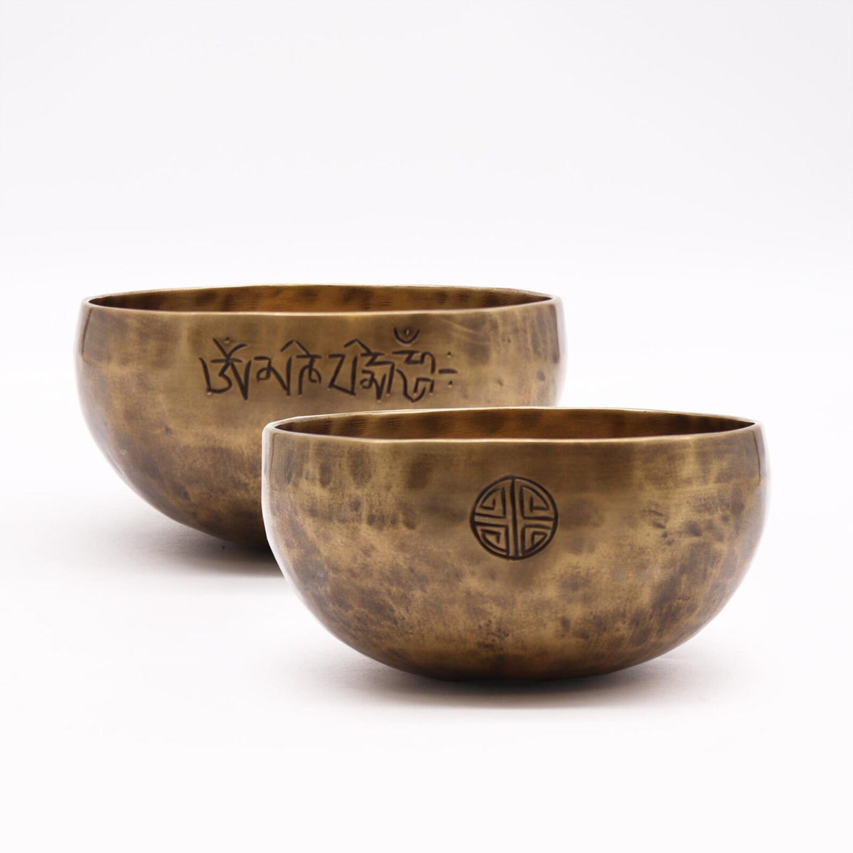 Moon | Klangskål | 15 x 7,5 cm | 750 g. | Messing,Kobber,Bronze,Jern,Sølv