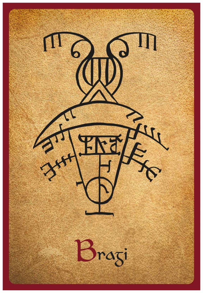 Norse magic oracle orakelkort kort eksempel