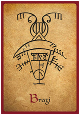 Norse magic oracle orakelkort kort eksempel