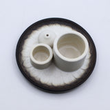 Palo Santo Stick Holder | Smudge Holder | Mandala | Hvid og Grå