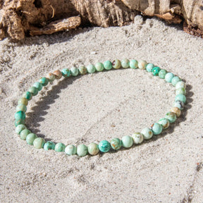 Peruviansk Turquoise armbånd 4 mm