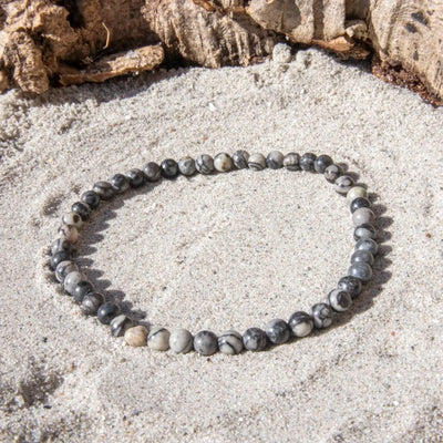 Picasso Jaspis armbånd 4 mm