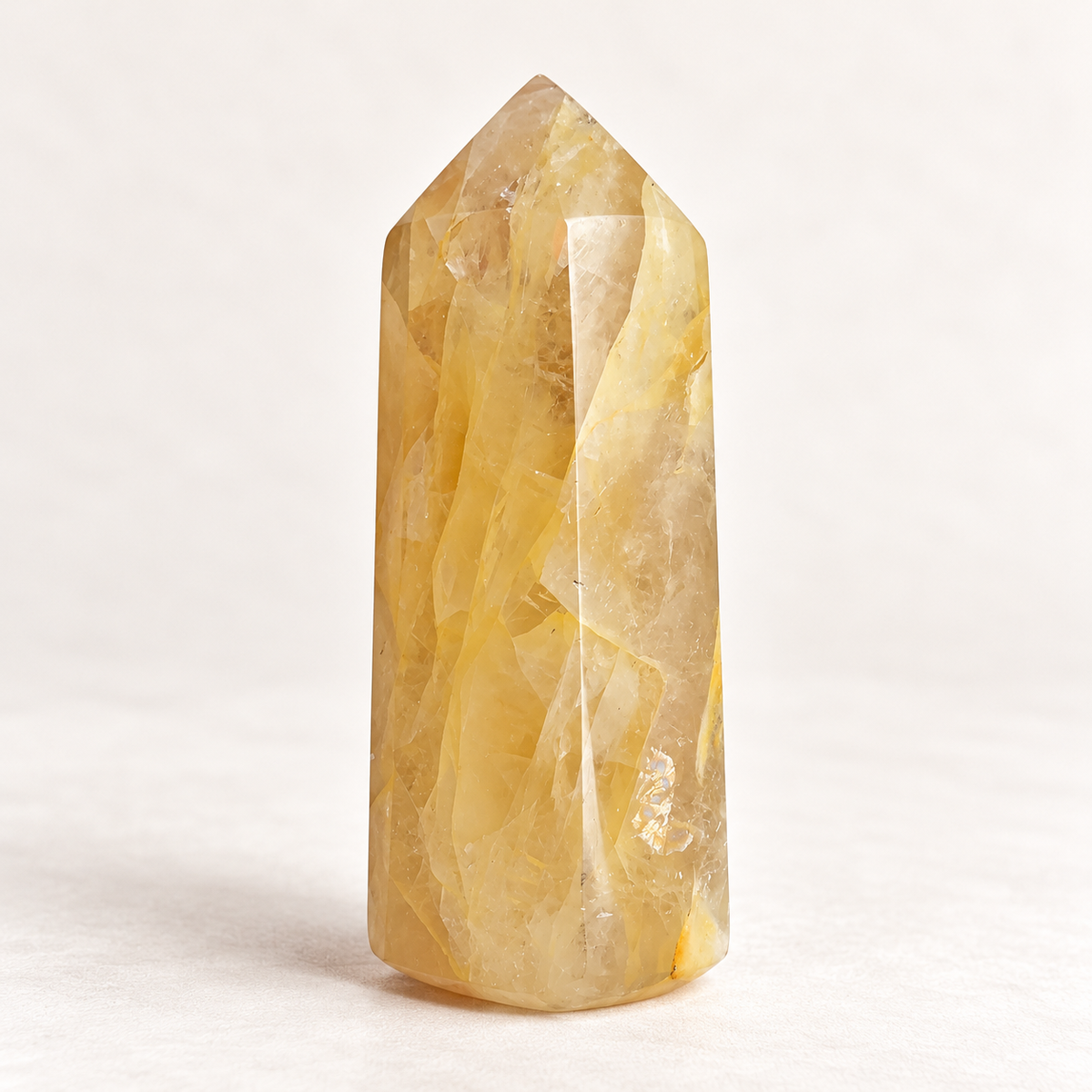 Golden Healer | Kvarts Tårn | Ca. 5-9 cm | Madagaskar | Vælg Dit Tårn
