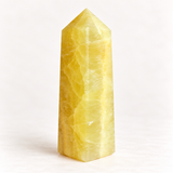 Citroncalcit Tårn | Gul Calcit | Ca. 10-12 cm | Vælg Dit Tårn