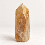 Golden Healer | Kvarts Tårn | Ca. 5-9 cm | Madagaskar | Vælg Dit Tårn