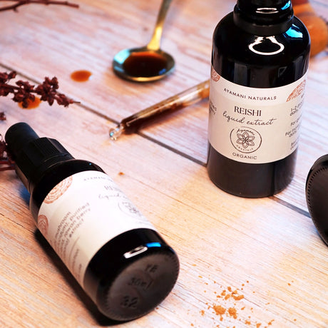 Reishi Svampeekstrakt 15-1 | Alkoholfri & Økologisk (30 ml)2
