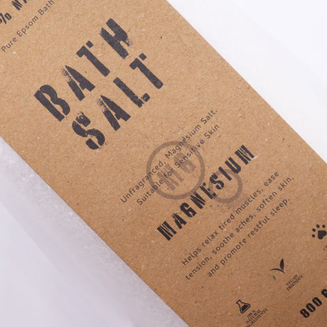Ren Epsom Salt | Lav Dit Eget Badesalt | Greenman Rituals | 800 gram
