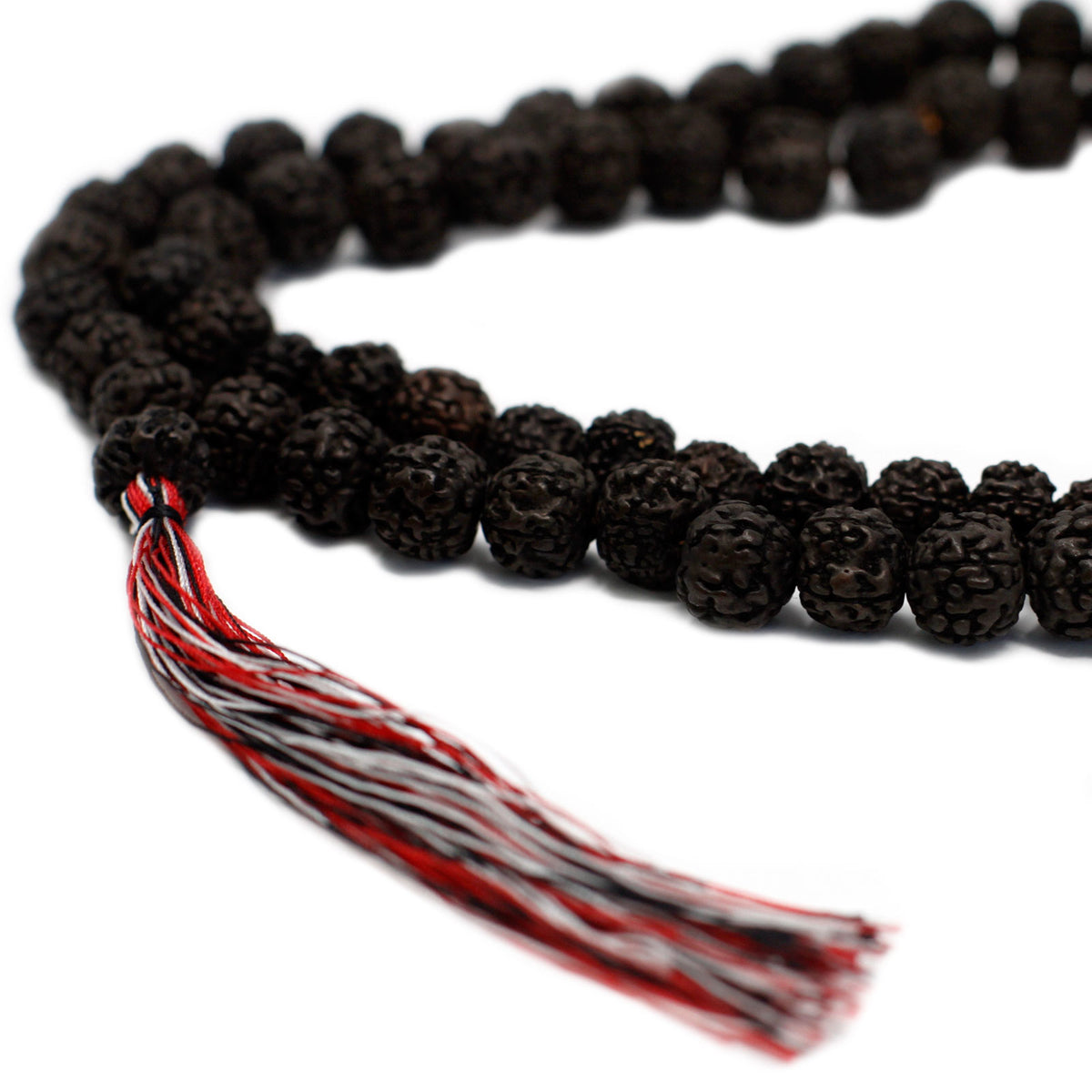Rudraksha frø mala kvast