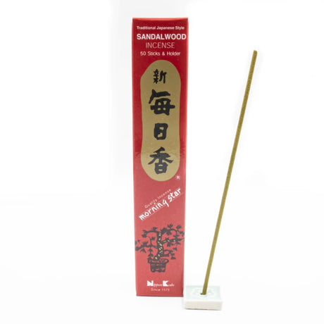 Sandeltræ røgelsespinde japansk røgelse morning star