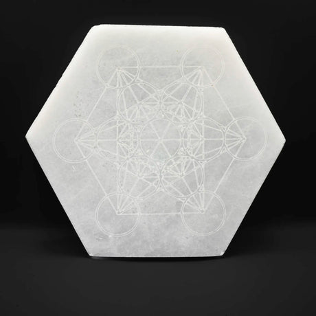 Selenit hexagon opladnings grid