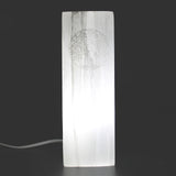 Selenit lampe - Livets træ - 25 cm