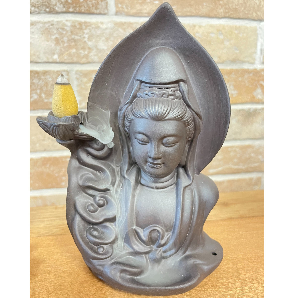 Serene Buddha | Backflow Røgelsesbrænder | Zen & Meditation