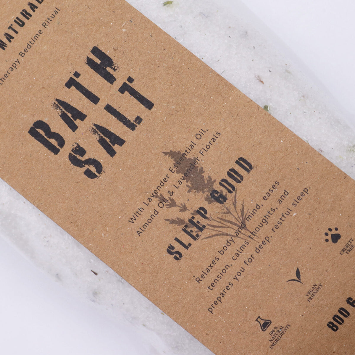 Sleep Good | Lavendel | Badesalt | Greenman Rituals | 800 gram