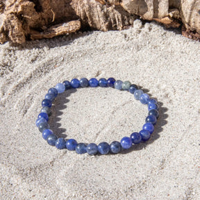 Sodalit armbånd til børn 4 mm