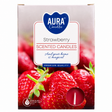 Strawberry | Duft Fyrfadslys | Sød Jordbær | 6 stk.