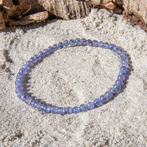 Tanzanit armbånd 4 mm
