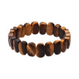Tigerøje facet armbånd