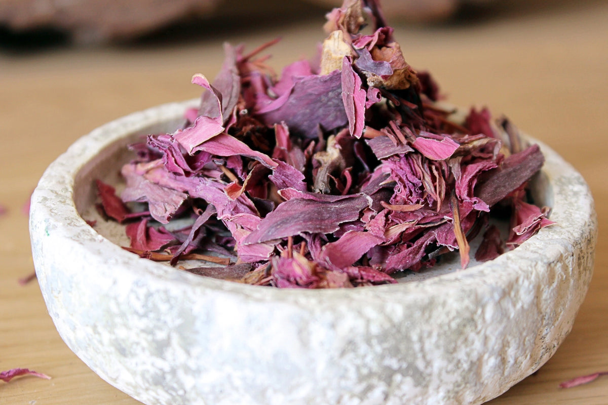 Red Lotus | Rød Lotus Kronblade | Nymphaea rubra | Ayamani Naturals | 15 g