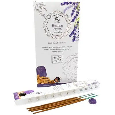 ametyst lavendel healing røgelsespinde