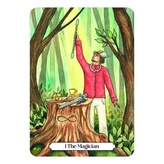 The Heart's Path Tarot | Tarotkort | 78 Kort | Liz Dean