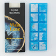 blå kalcedon krystal wax melts