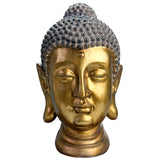 stor buddha statue I guld