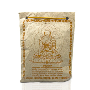 buddha tibetansk røgelse pulver
