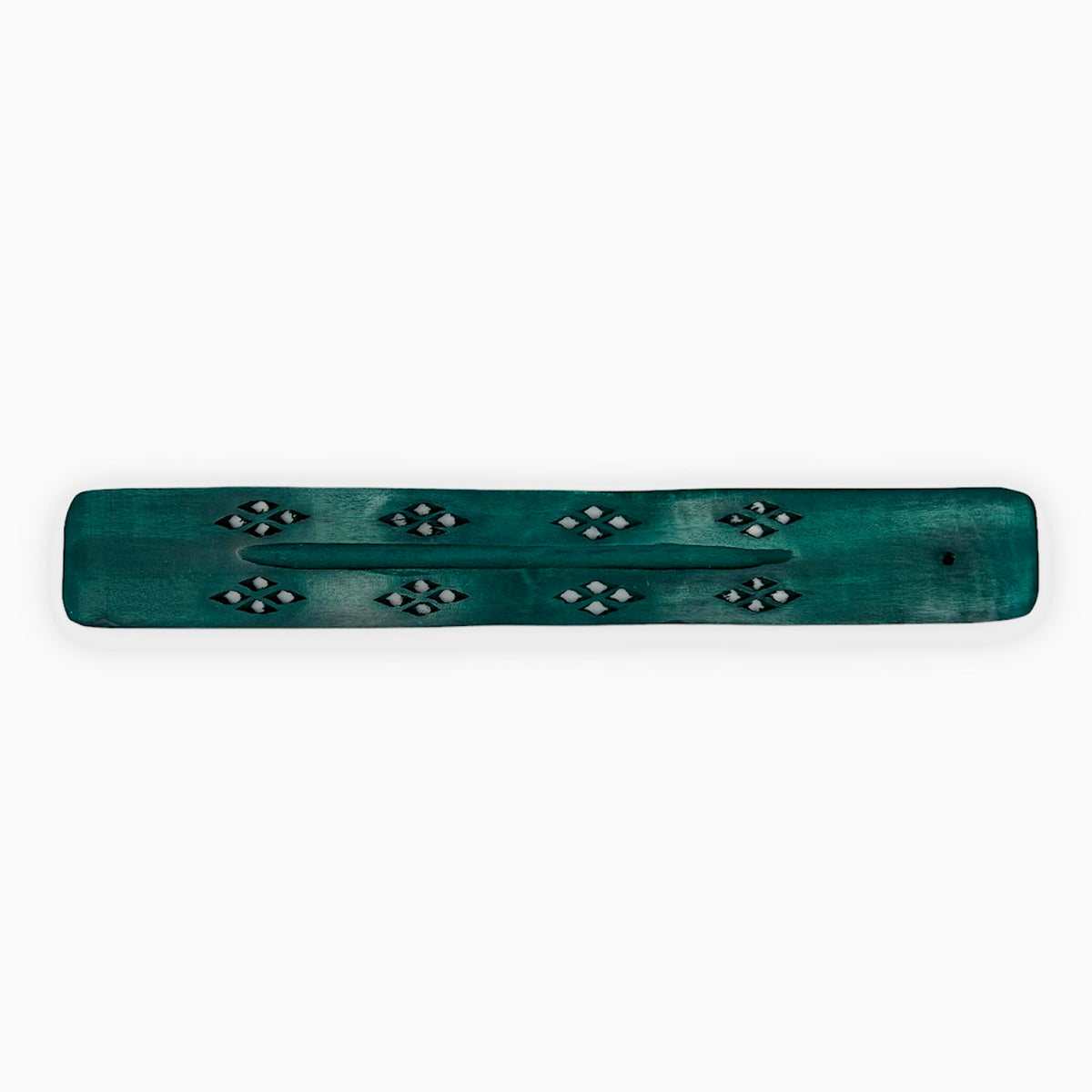 grøn røgelsespinde holder
