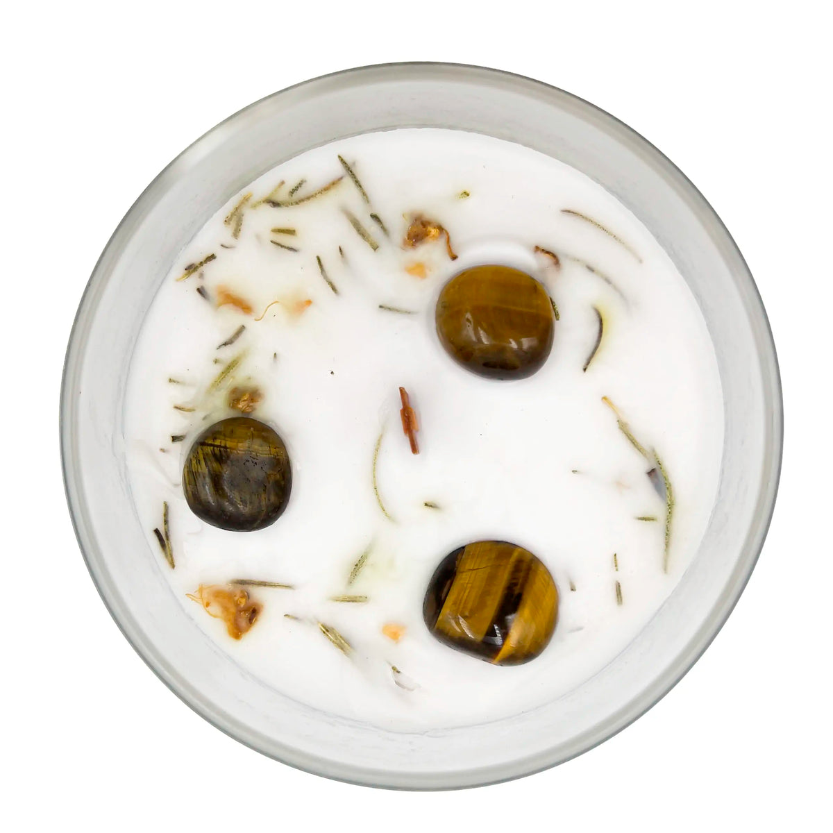 ingefær tigerøje Aromaterapi Krystal Duft Lys
