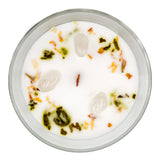 Spiritual Balance | Jasmin | Bjergkrystal | Øko Aromaterapi Krystal Duft Lys