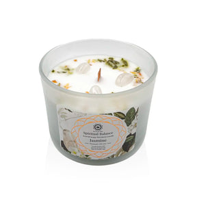 jasmin bjergkrystal Aromaterapi Krystal Duft Lys