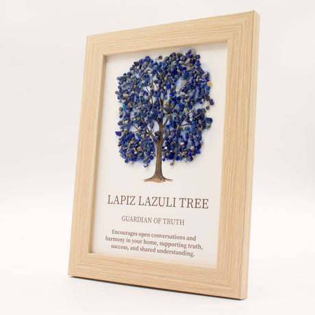lapis lazuli livets træ set fra siden