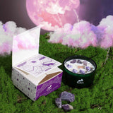 Lavendel & Ametyst | Krystal Duftlys | Hop Hare