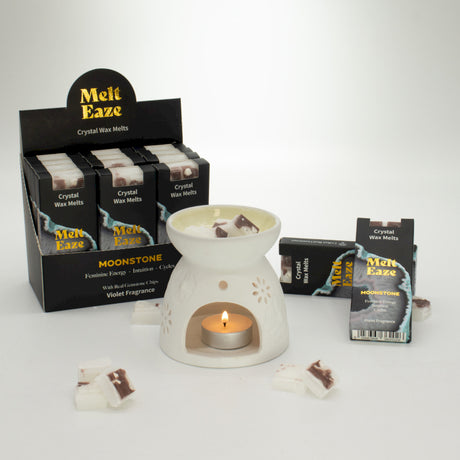 månesten violet krystal wax melts