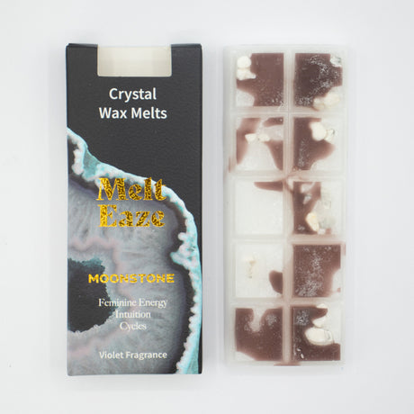 månesten violet krystal wax melts