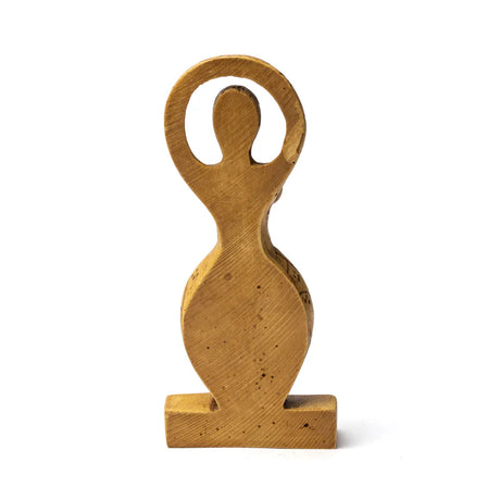 naturfarvet divine feminine figur