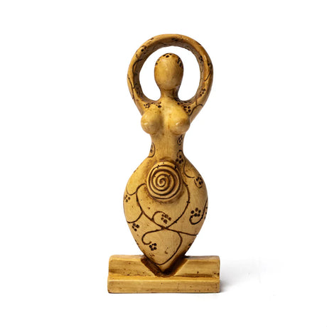 naturfarvet divine feminine figur