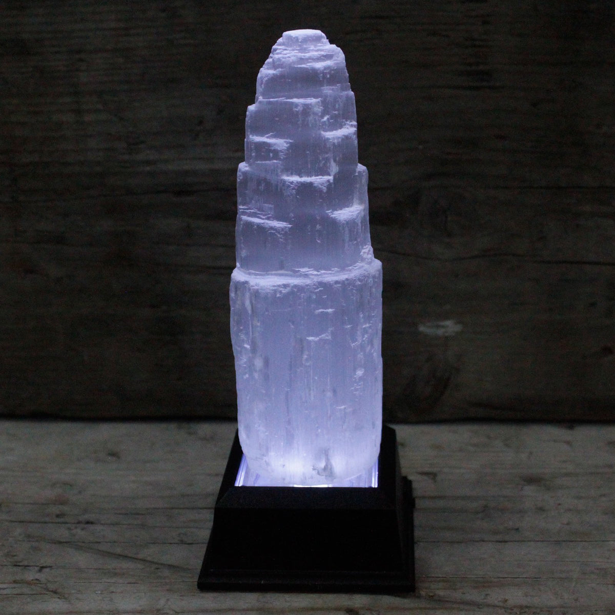 selenit tårn 15 cm UV lys